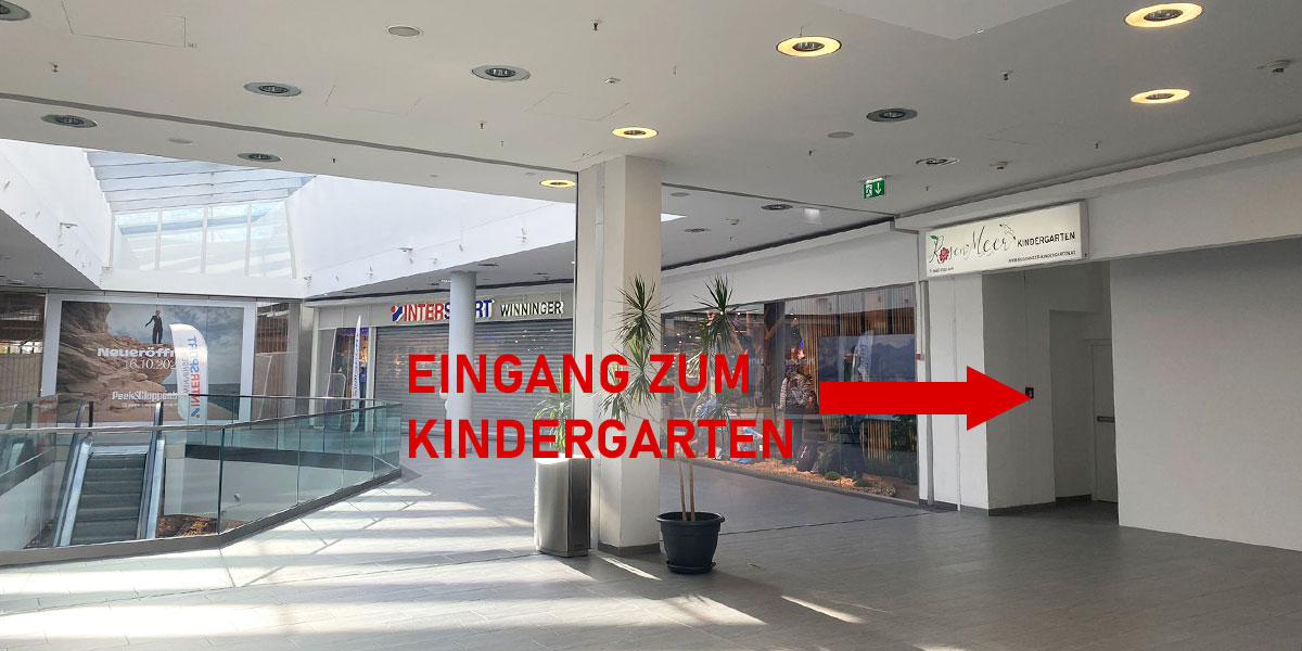 Eingang Kindergarten